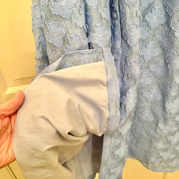 Kate Spade Elegant Blue Lace Midi Dress - Large- NWT
